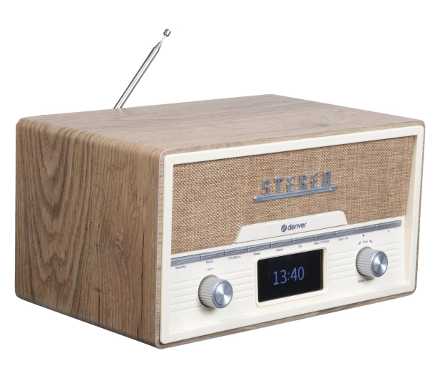 Denver Radio retro Denver MDA-525LW light wood - 1535081 - zdjęcie 3